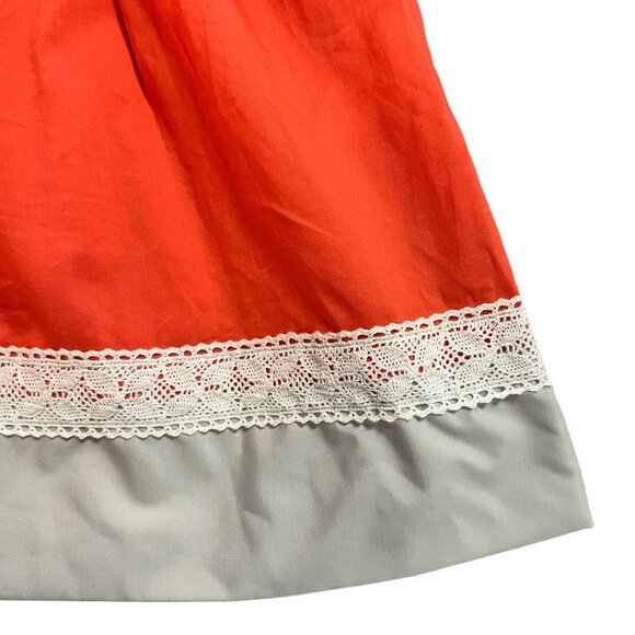Smock Candy 2T Orange Lace & Ruffles Dress - Picture 5 of 6